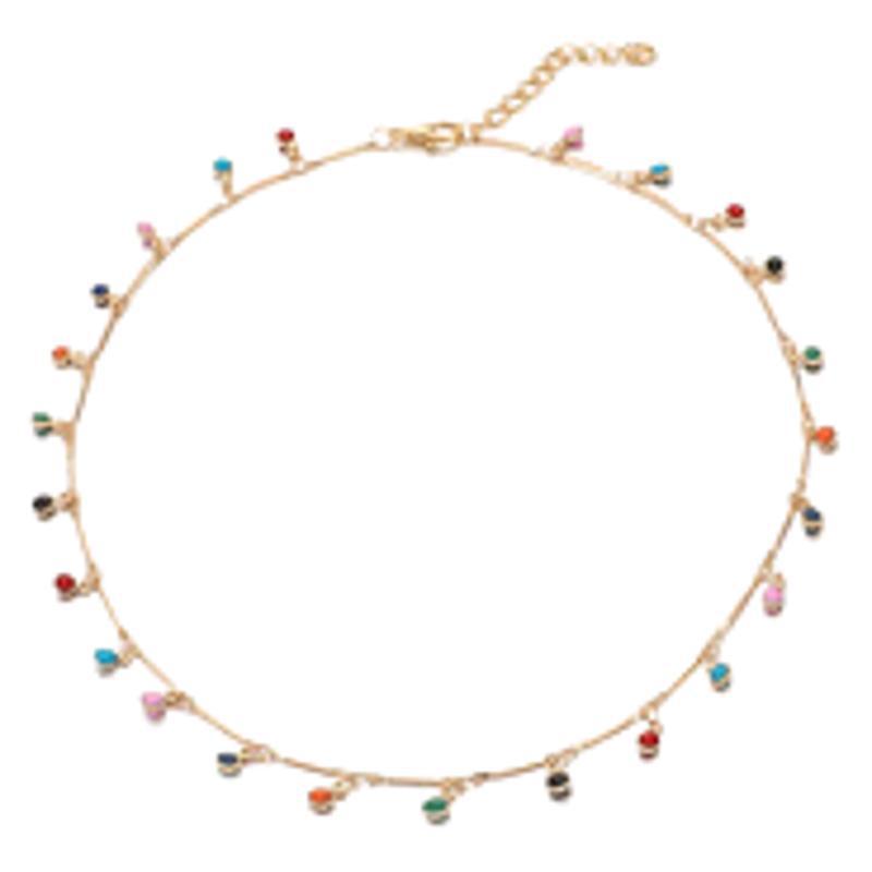 Zarte handwerkliche Halskette