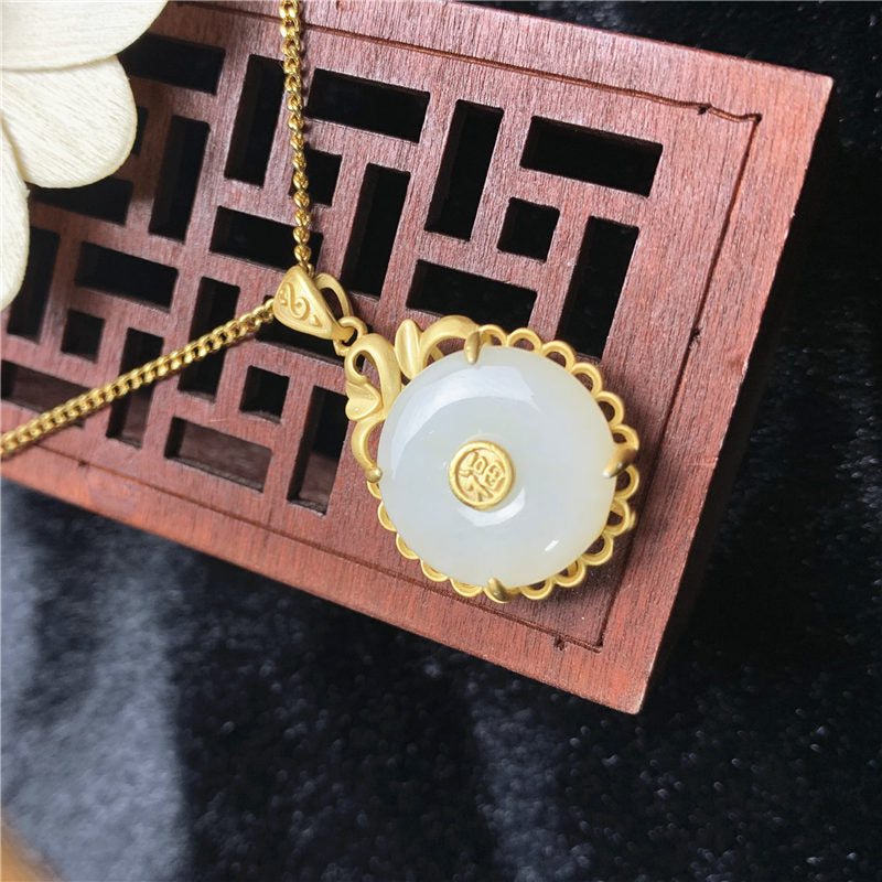 Romantische Gold Halskette für besondere Momente