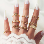 Atemberaubende Gold Ring für den Alltag