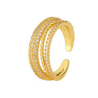 Zarte handwerkliche Ring