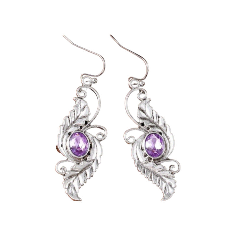 Zarte handwerkliche Ohrring