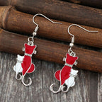 Zarte handwerkliche Ohrring