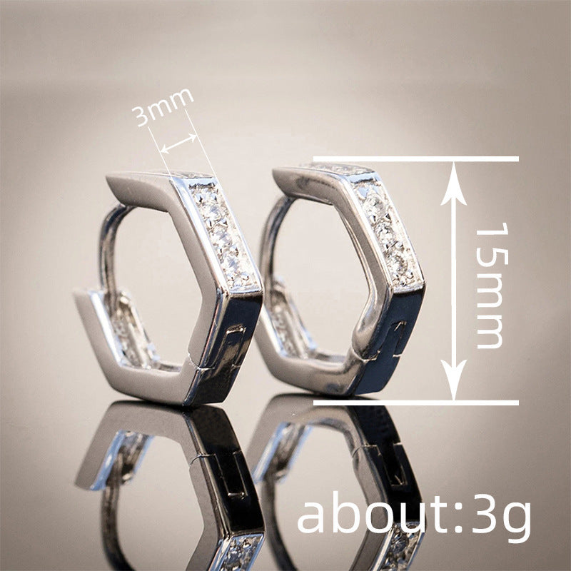 Atemberaubende Ohrring für den Alltag