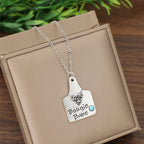 Zarte handwerkliche Halskette