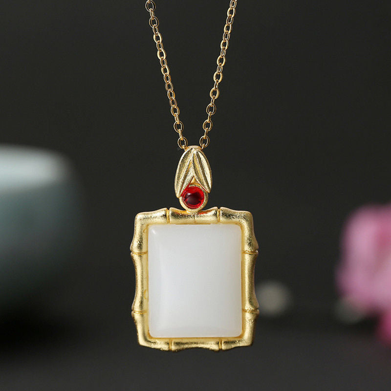 Zarte handwerkliche Gold Halskette