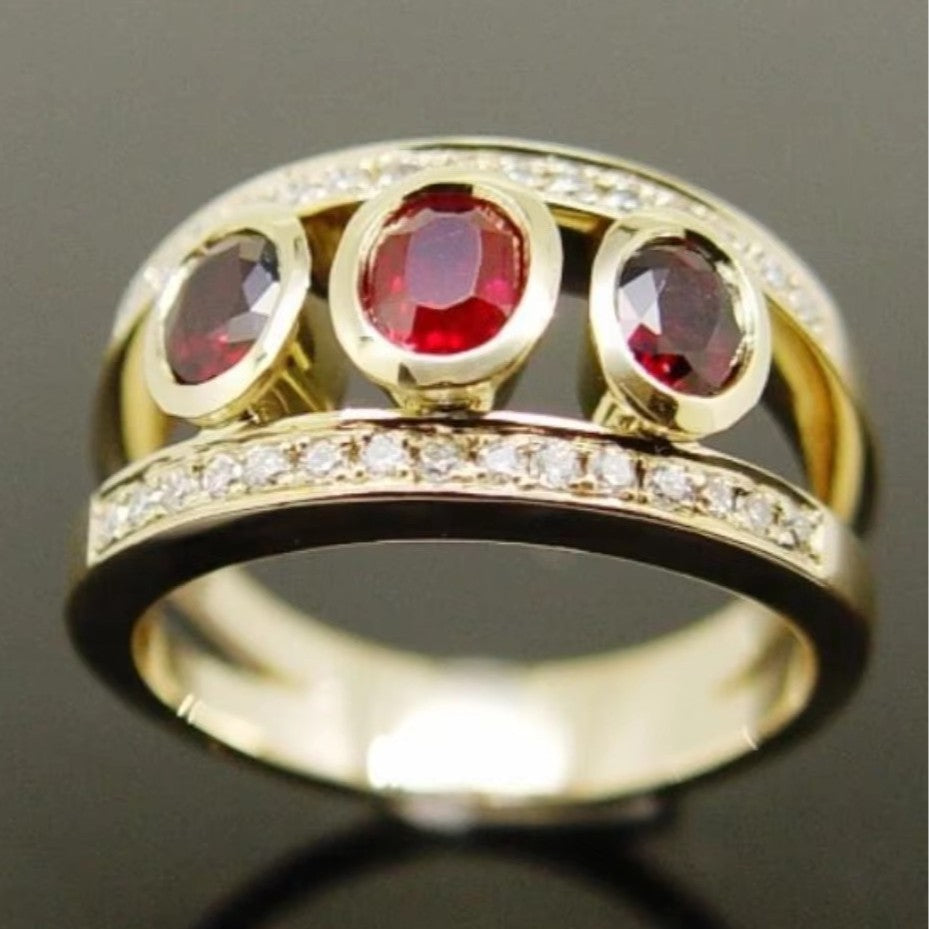 Elegante Gold Ring für jeden Anlass