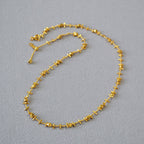 Atemberaubende Gold Halskette für den Alltag