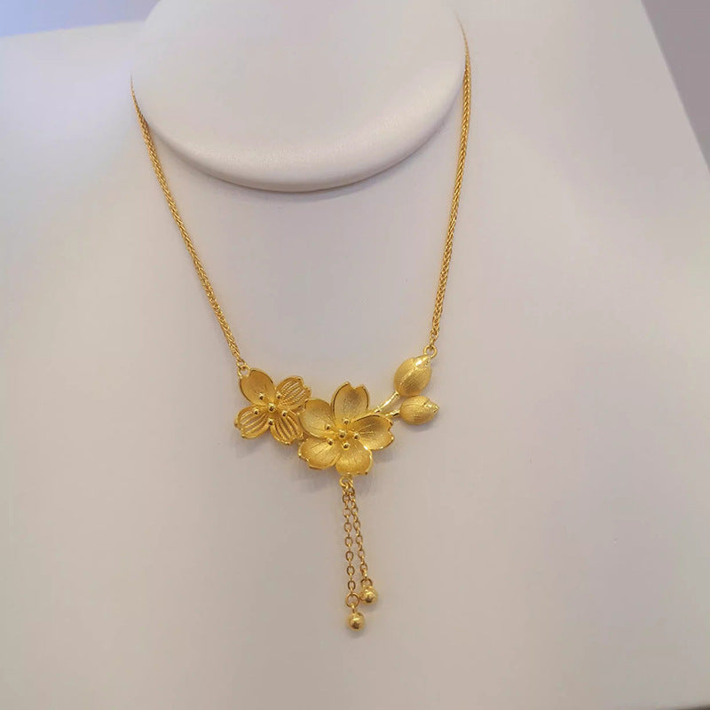 Romantische Gold Halskette für besondere Momente