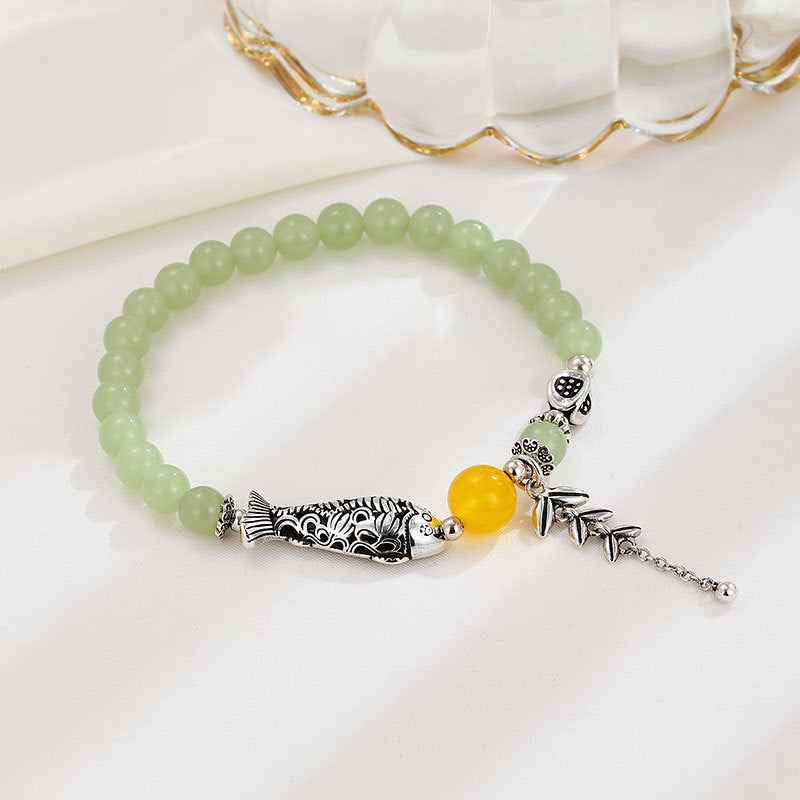 Handgefertigte Vintage Silber Armband