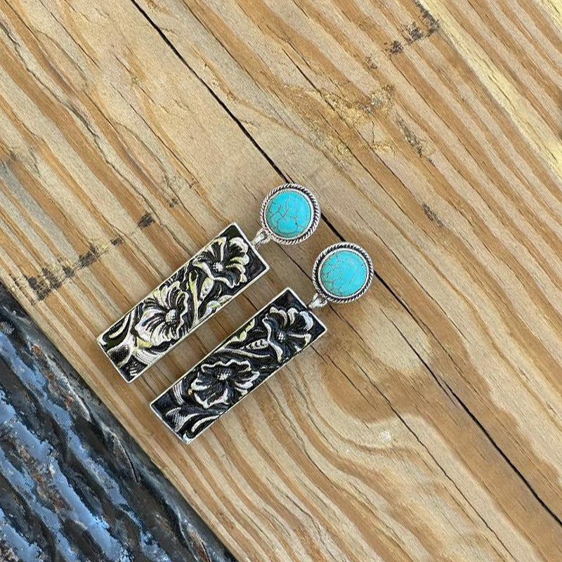 Handgefertigte Vintage Ohrring