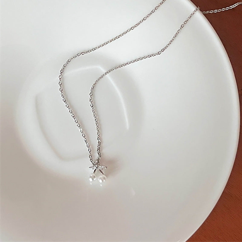 Romantische Perlen Halskette für besondere Momente