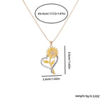 Schöne Halskette mit einzigartigem Stil