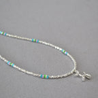 Schöne Silber Halskette mit einzigartigem Stil