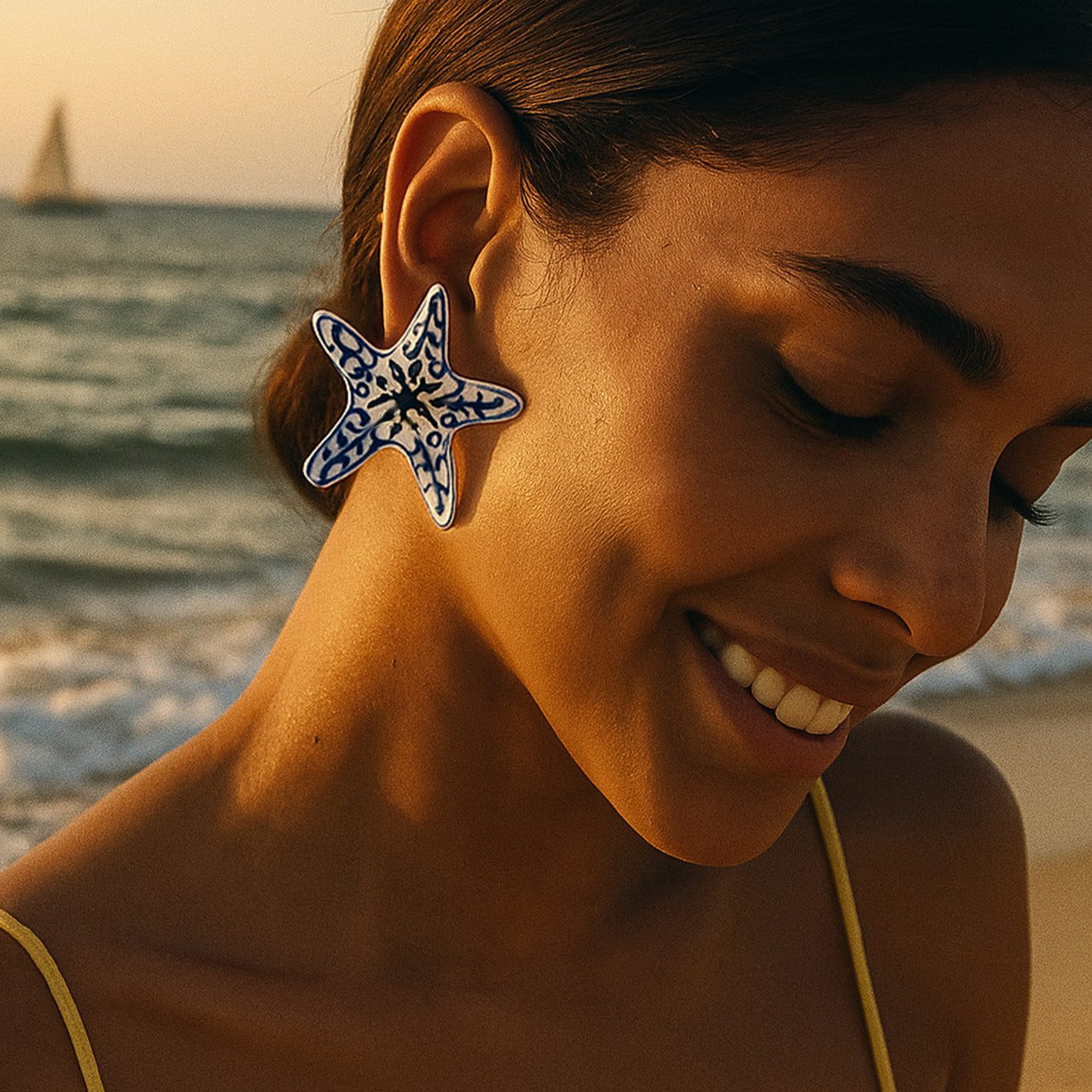 Atemberaubende Ohrring für den Alltag