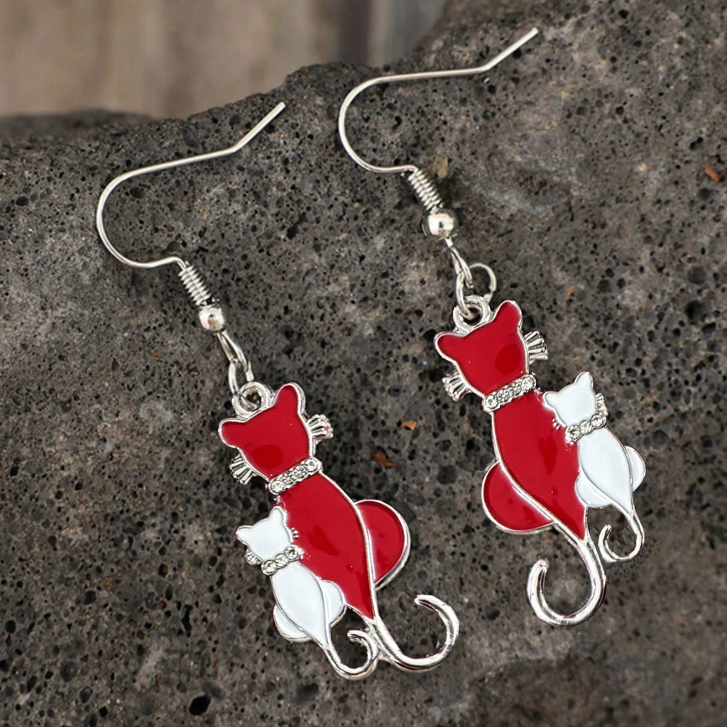 Zarte handwerkliche Ohrring