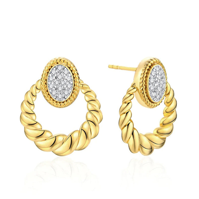 Atemberaubende Ohrring für den Alltag