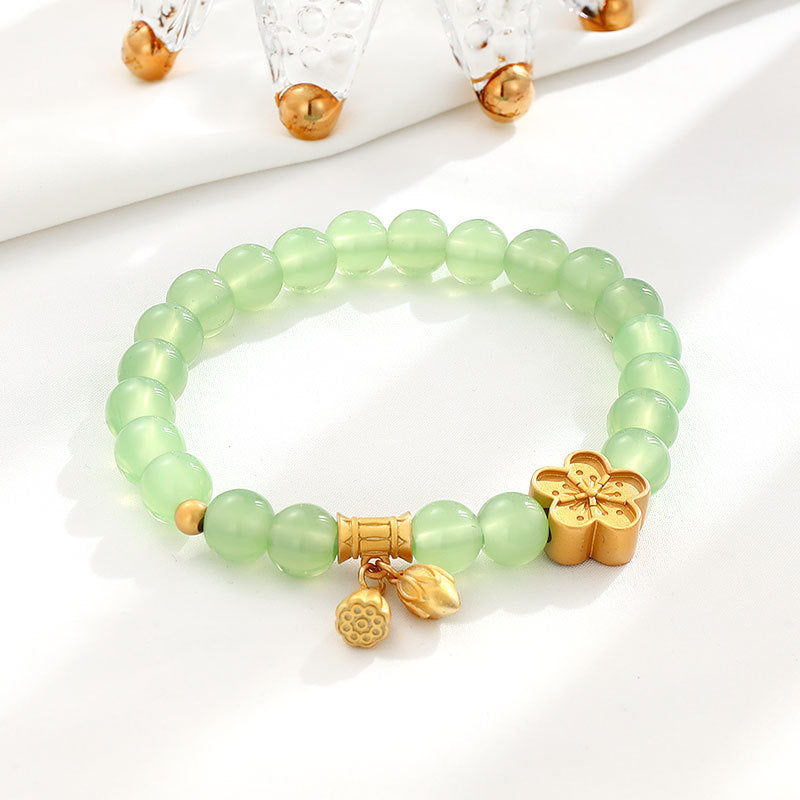 Zarte handwerkliche Gold Armband