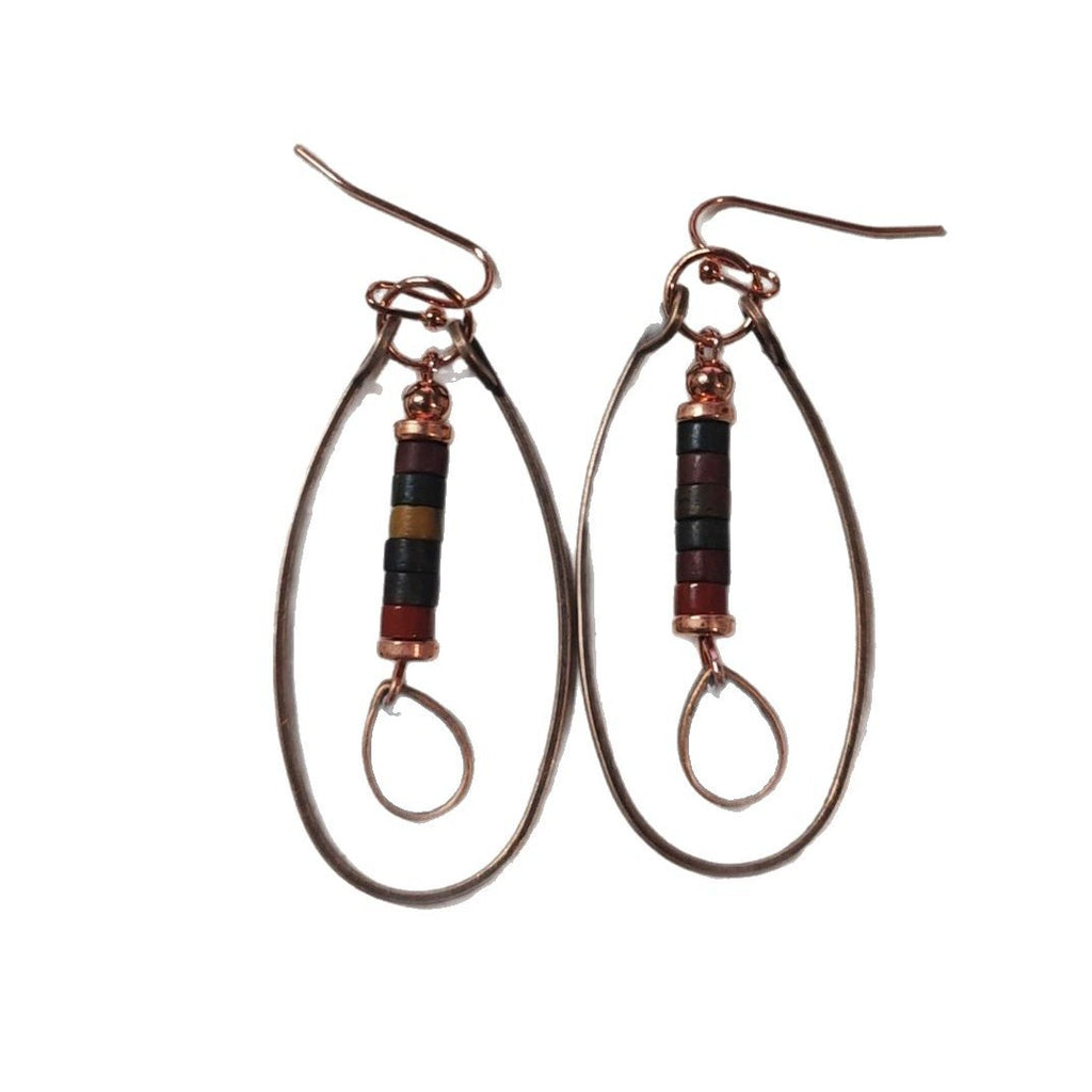 Handgefertigte Vintage Ohrring