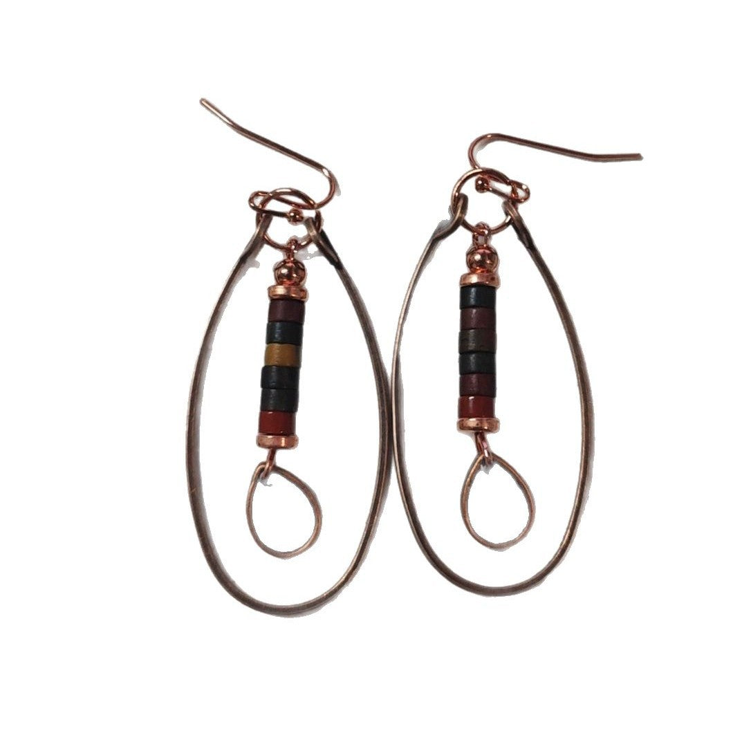 Handgefertigte Vintage Ohrring