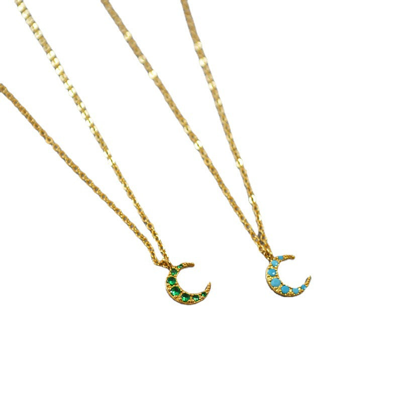 Schöne Gold Halskette mit einzigartigem Stil