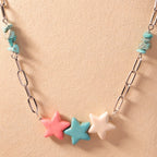 Zarte handwerkliche Halskette