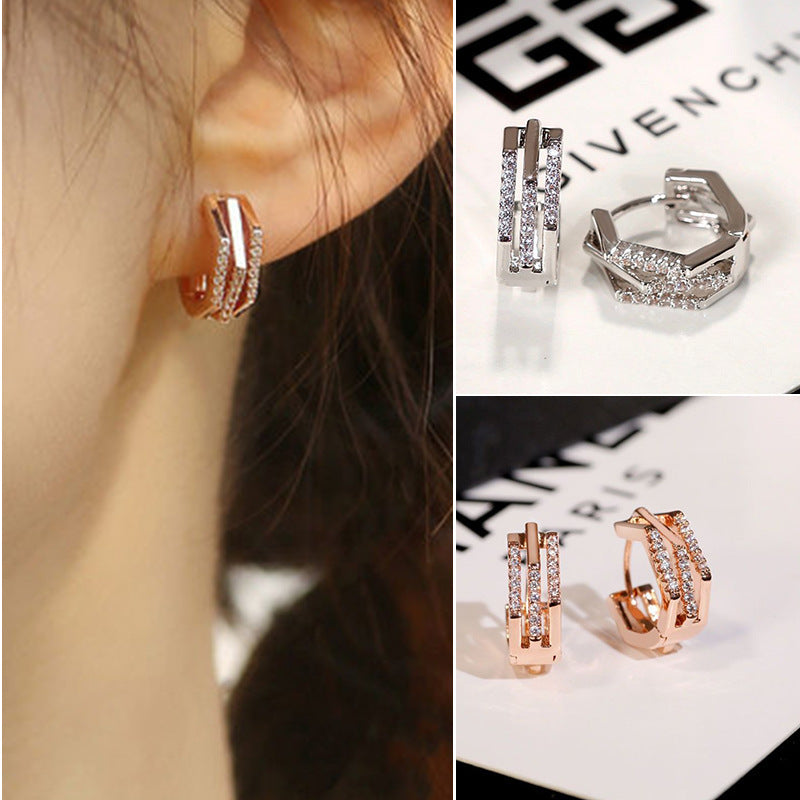 Schöne Ohrring mit einzigartigem Stil