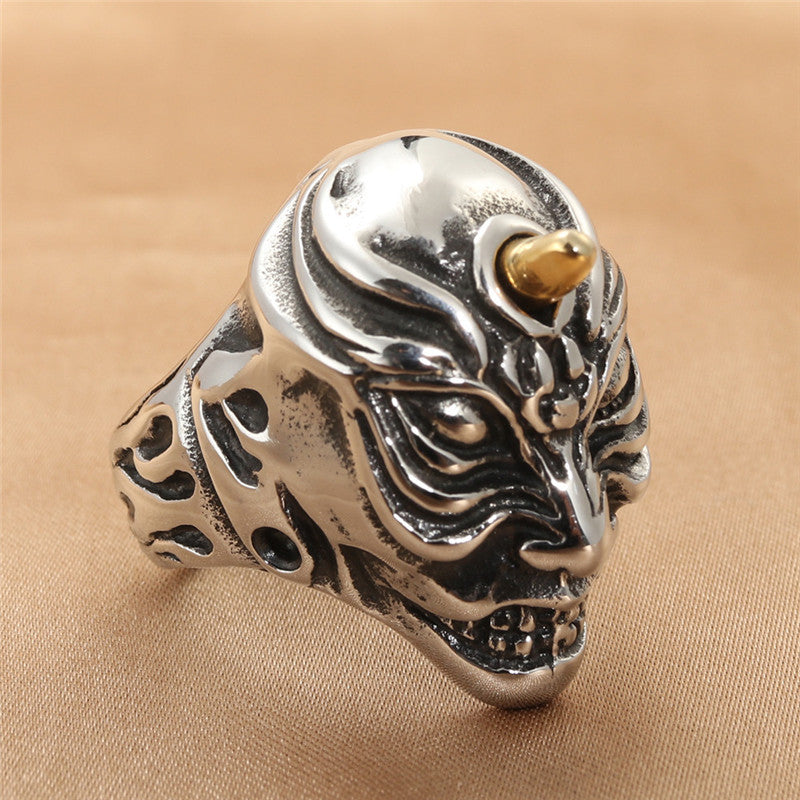 Zarte handwerkliche Gold Ring