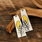 Zarte handwerkliche Ohrring