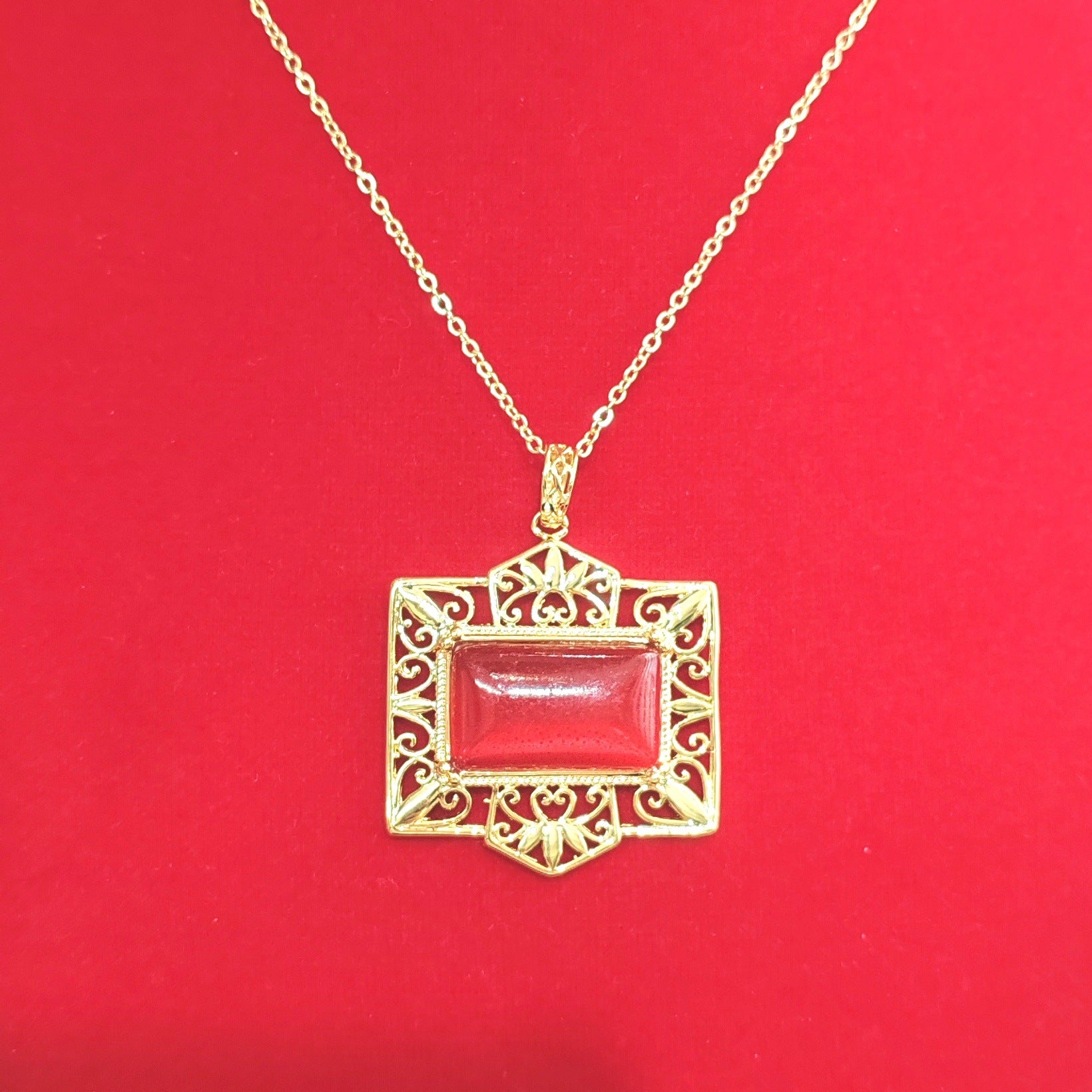 Handgefertigte Vintage Halskette