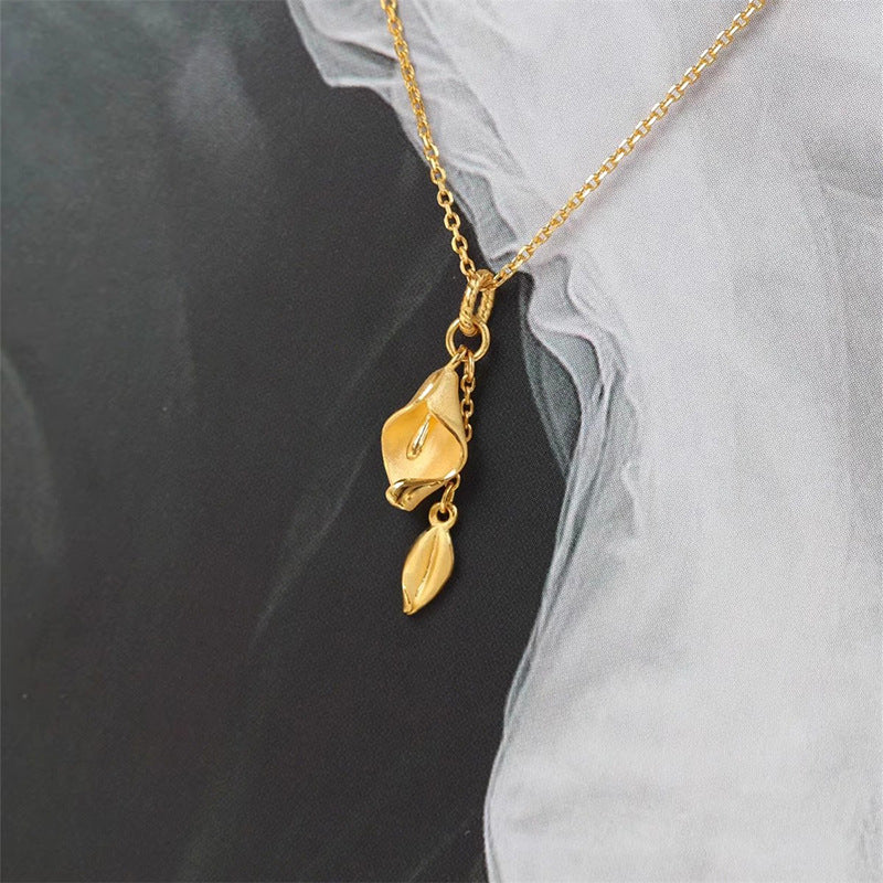 Romantische Gold Halskette für besondere Momente