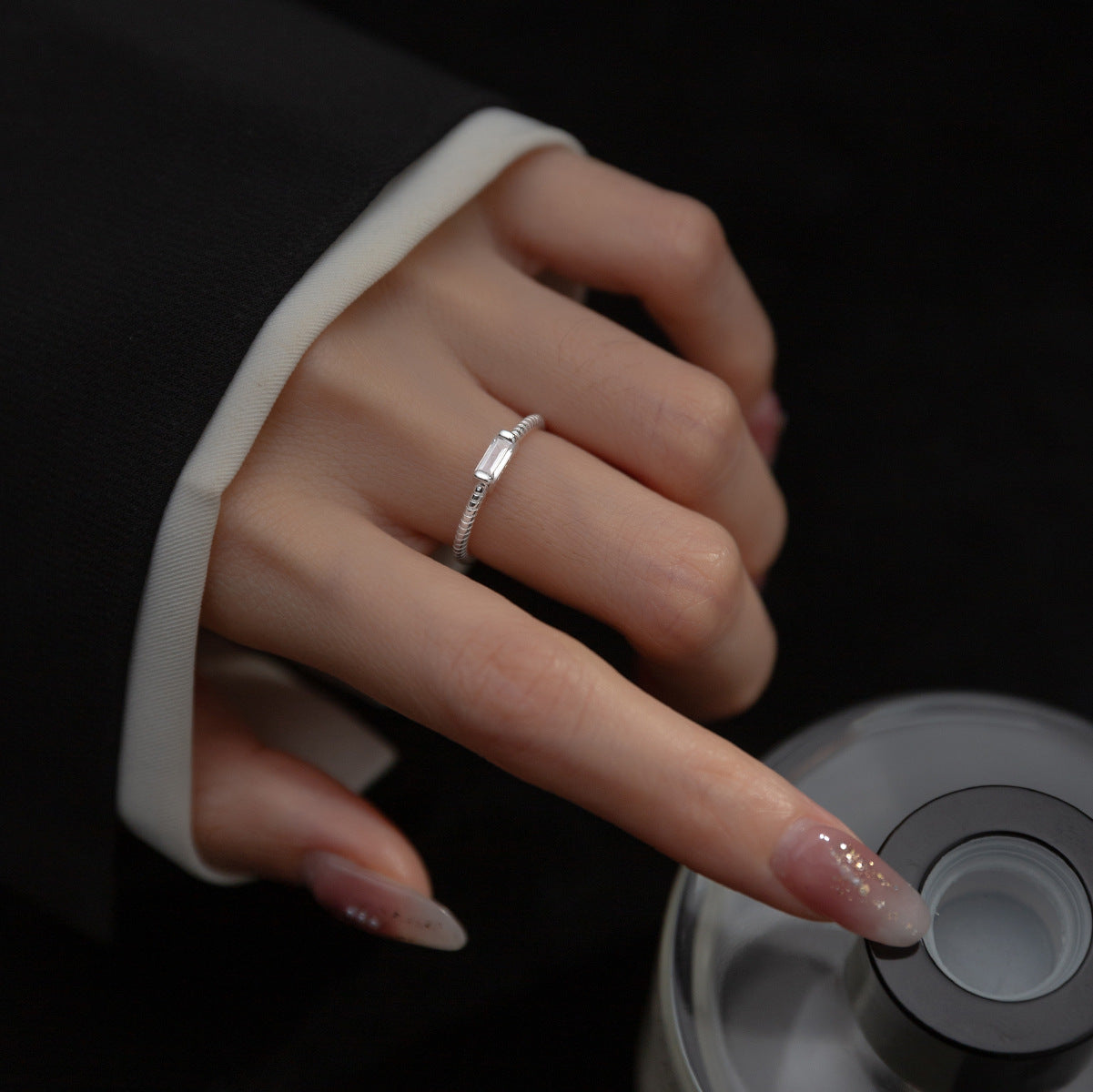 Schöne Ring mit einzigartigem Stil