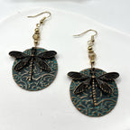 Zarte handwerkliche Ohrring