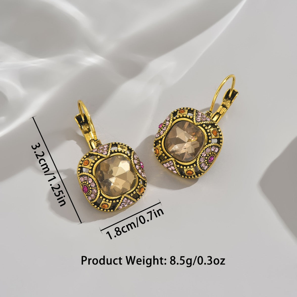 Atemberaubende Ohrring für den Alltag