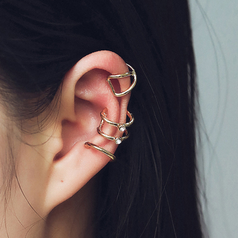 Atemberaubende Gold Schmuckset für den Alltag