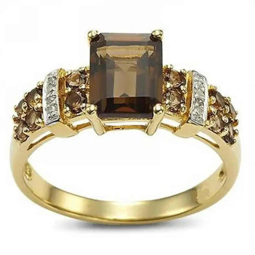 Handgefertigte Vintage Gold Ring