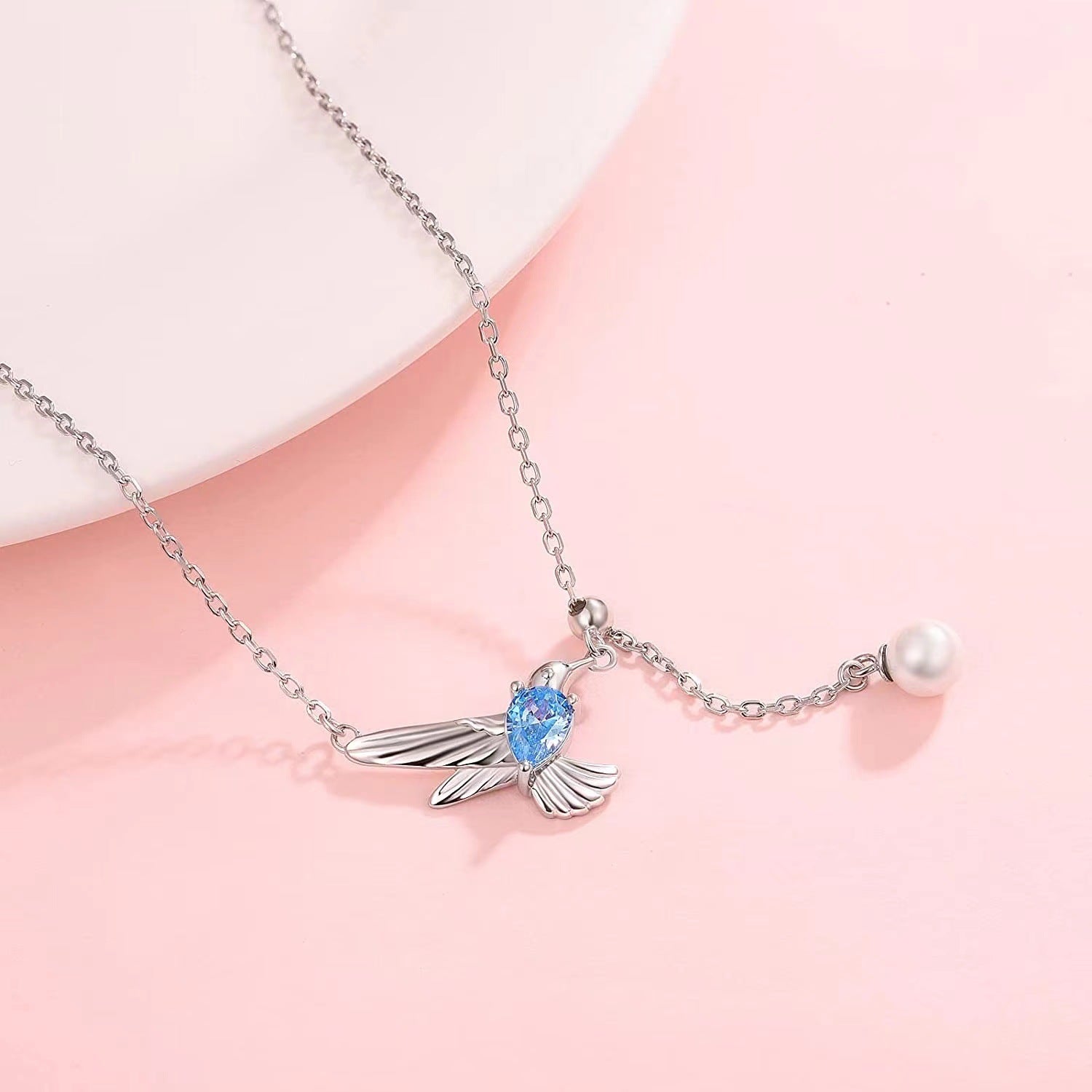 Romantische Perlen Halskette für besondere Momente