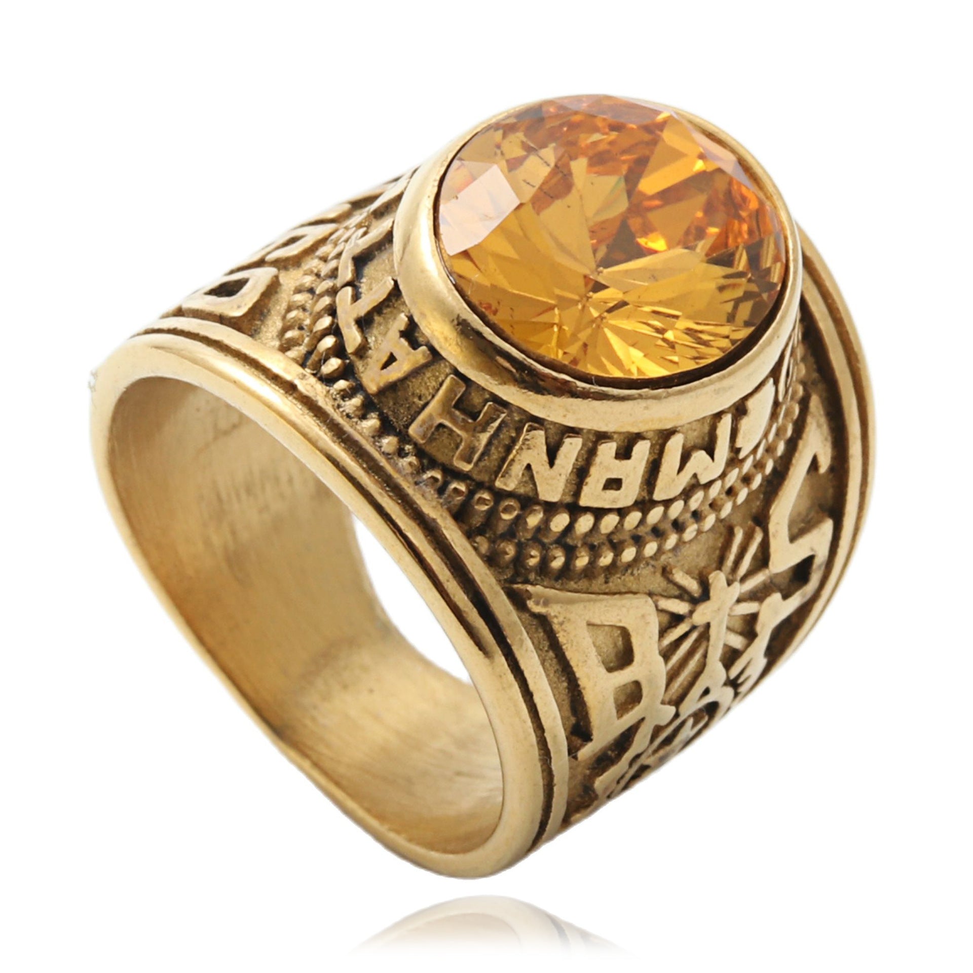 Zarte handwerkliche Ring