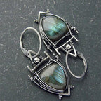 Handgefertigte Vintage Ohrring