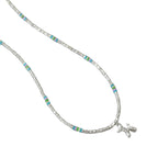 Schöne Silber Halskette mit einzigartigem Stil