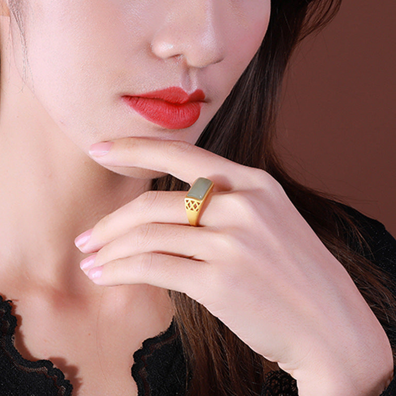 Atemberaubende Gold Ring für den Alltag