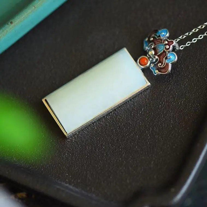 Romantische Silber Halskette für besondere Momente