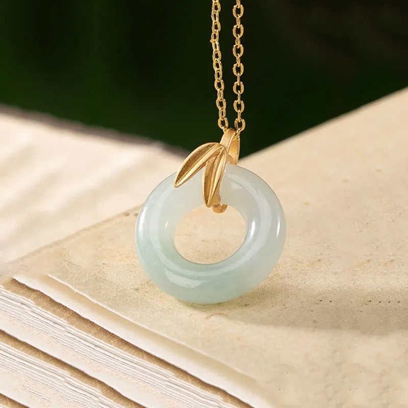 Zarte handwerkliche Silber Halskette