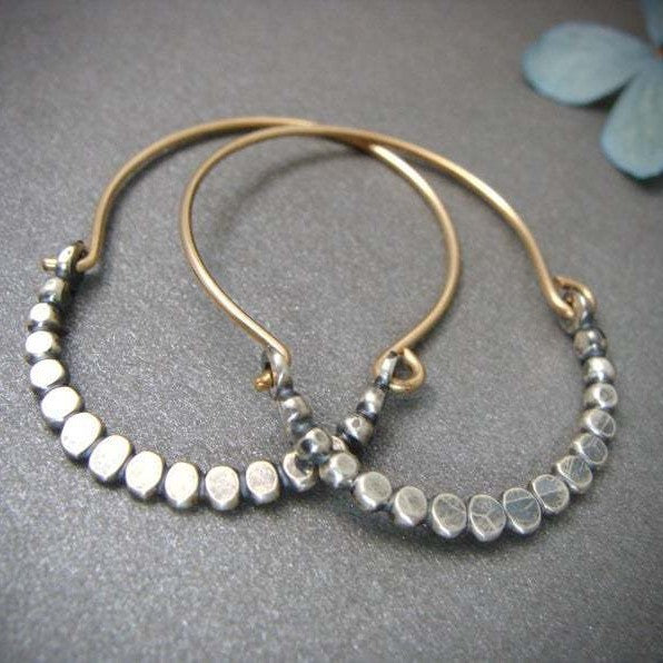 Handgefertigte Vintage Ohrring