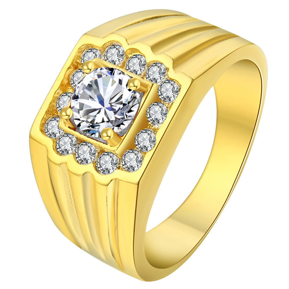 Atemberaubende Gold Ring für den Alltag