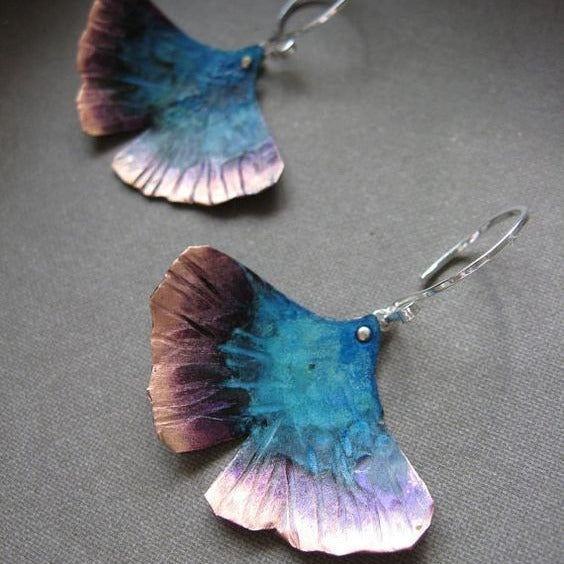 Handgefertigte Vintage Ohrring