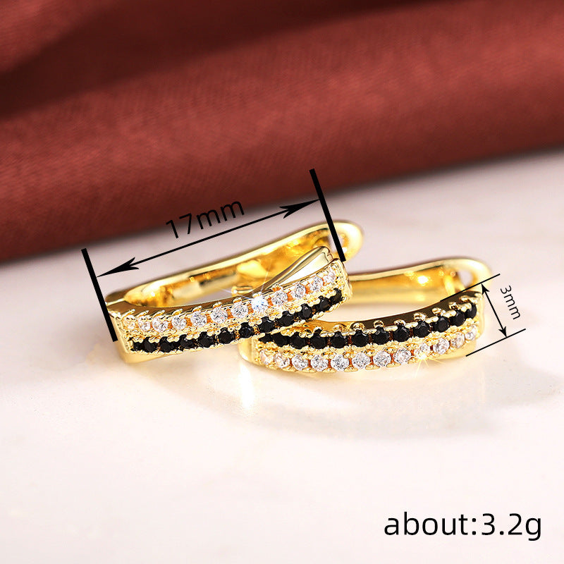 Atemberaubende Ohrring für den Alltag