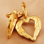 Charmante Gold Ohrring für jeden Anlass