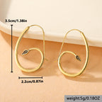 Atemberaubende Ohrring für den Alltag