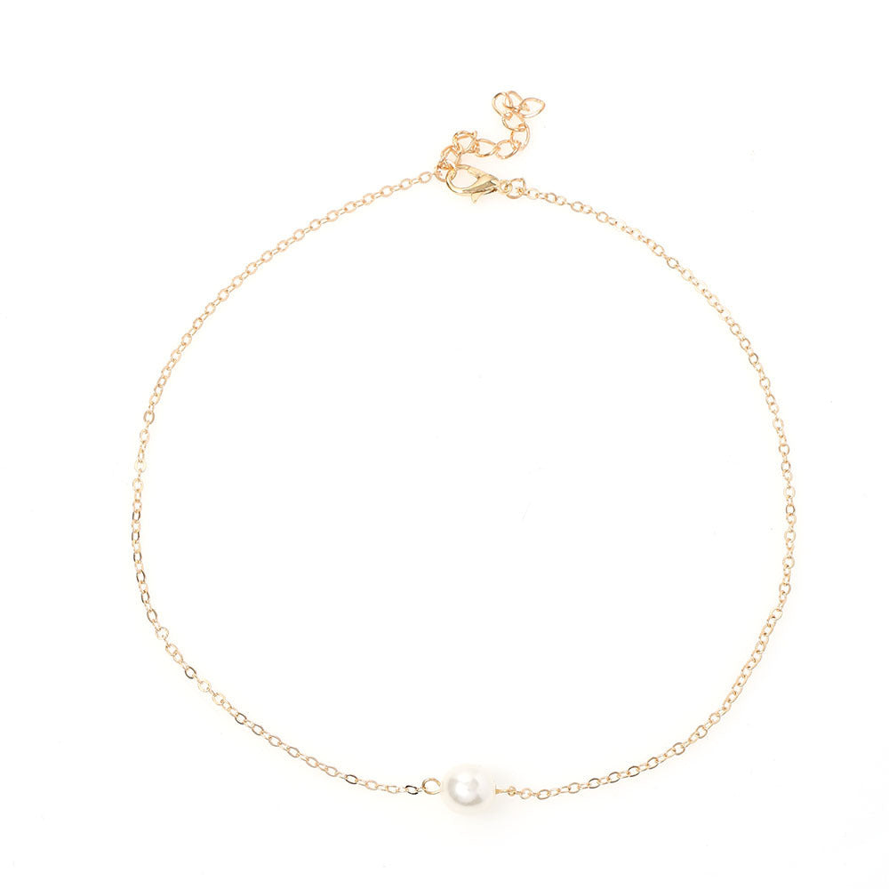 Schöne Perlen Halskette mit einzigartigem Stil