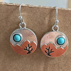 Zarte handwerkliche Ohrring